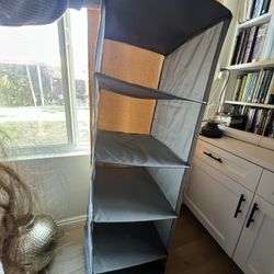 Hanging Closet Organizer 6 Shelves 