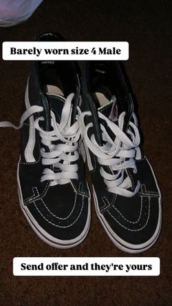 Vans black & white