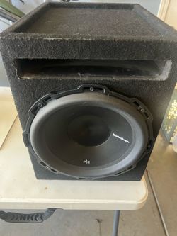 Rockford Fosgate P2 12in  $120 obo