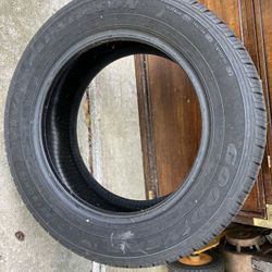 Spare Tire 165/60 R15 Tire In Good Shape Has To Be Plugged 