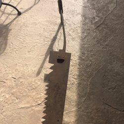 Ice Saw Yard Art