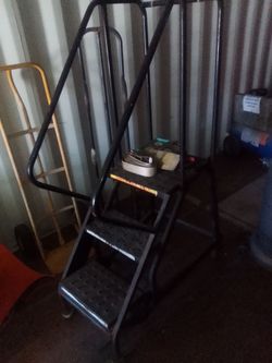 Step ladder 3 step rollingadder