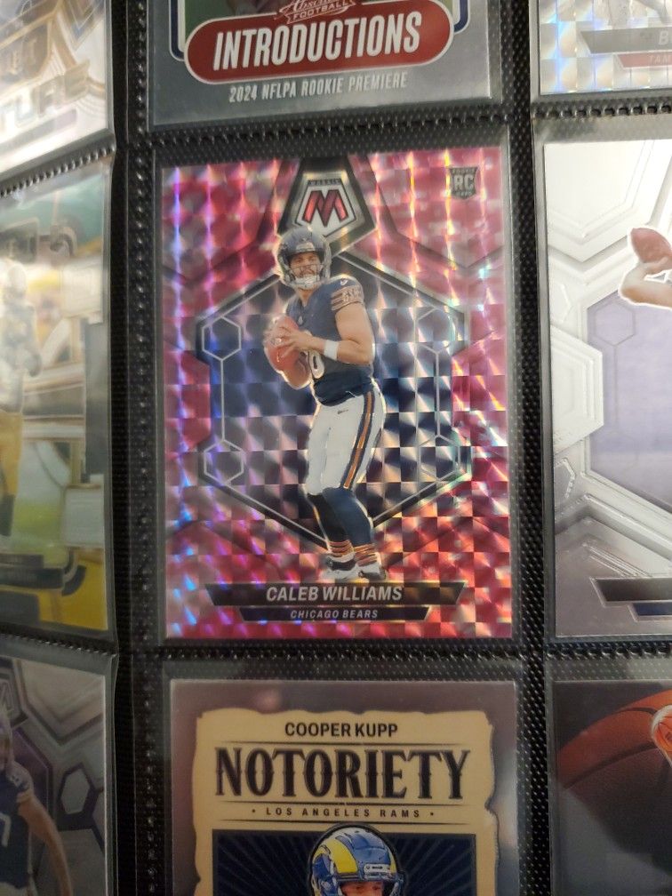 Panini Pink Mosaic Caleb Williams Rookie Card