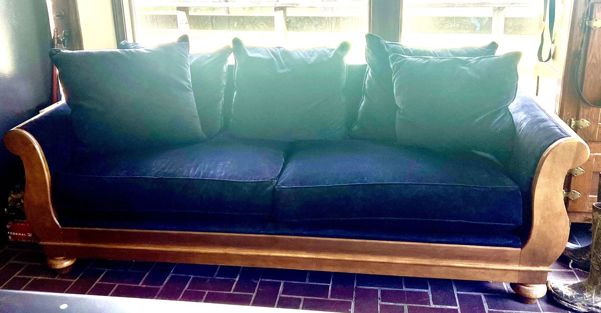 2 Gorgeous Black Couches In Great Condition