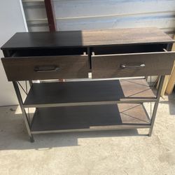 Console Table, Industrial 