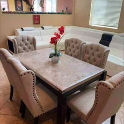 Dinning table and chairs