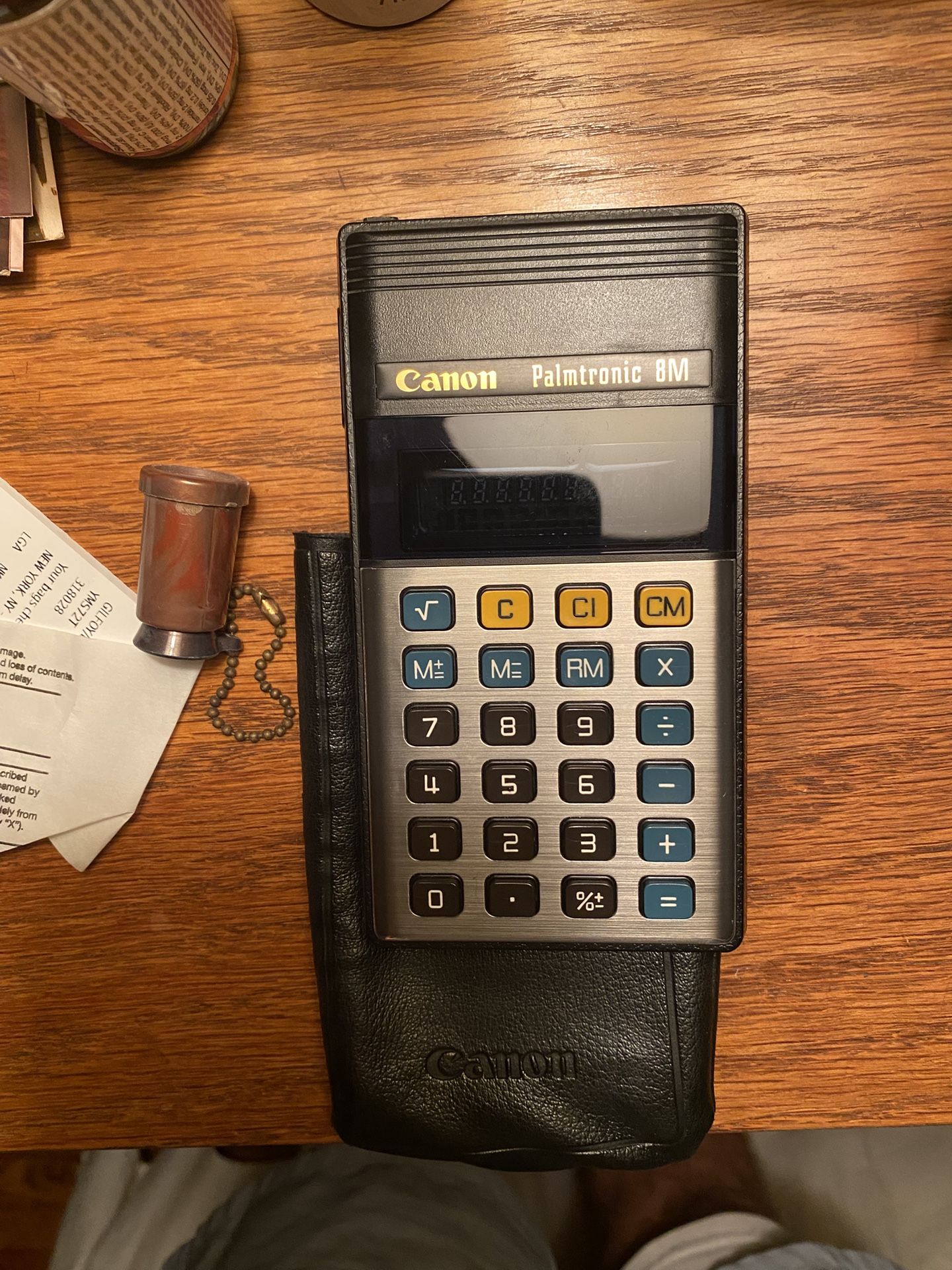 ✨ Vintage Canon Palmtronic LD-8M 3 Calculator – Works Great!