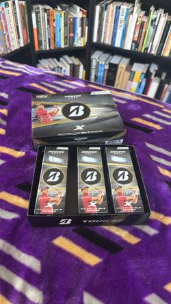 Bridgestone Tour BX Black Tiger 3 sleeves 9 golf balls