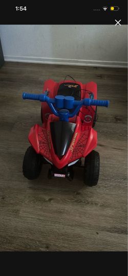 Toddler Spider-Man 4 wheeler