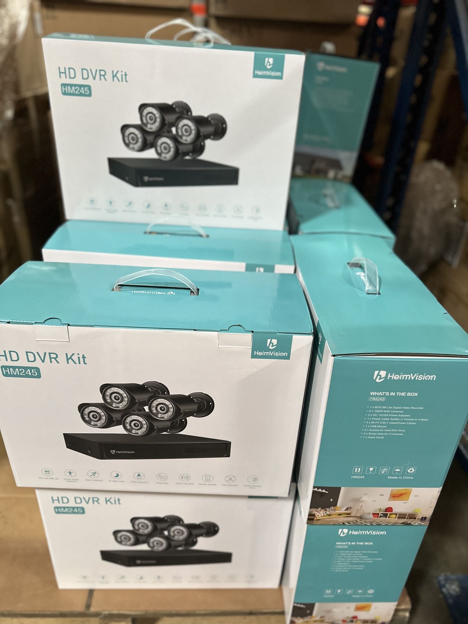 HeimVision HM245 8CH 1080P Security Camera System, 5MPLite HDTVI DVR