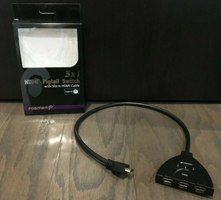 205E33 Fosmon HD1831 3-Port HDMI Switch FAULTY