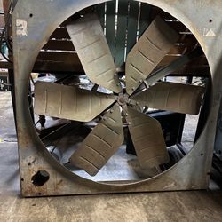 VINTAGE Coolair Electric Belt-Driven Industrial Fan