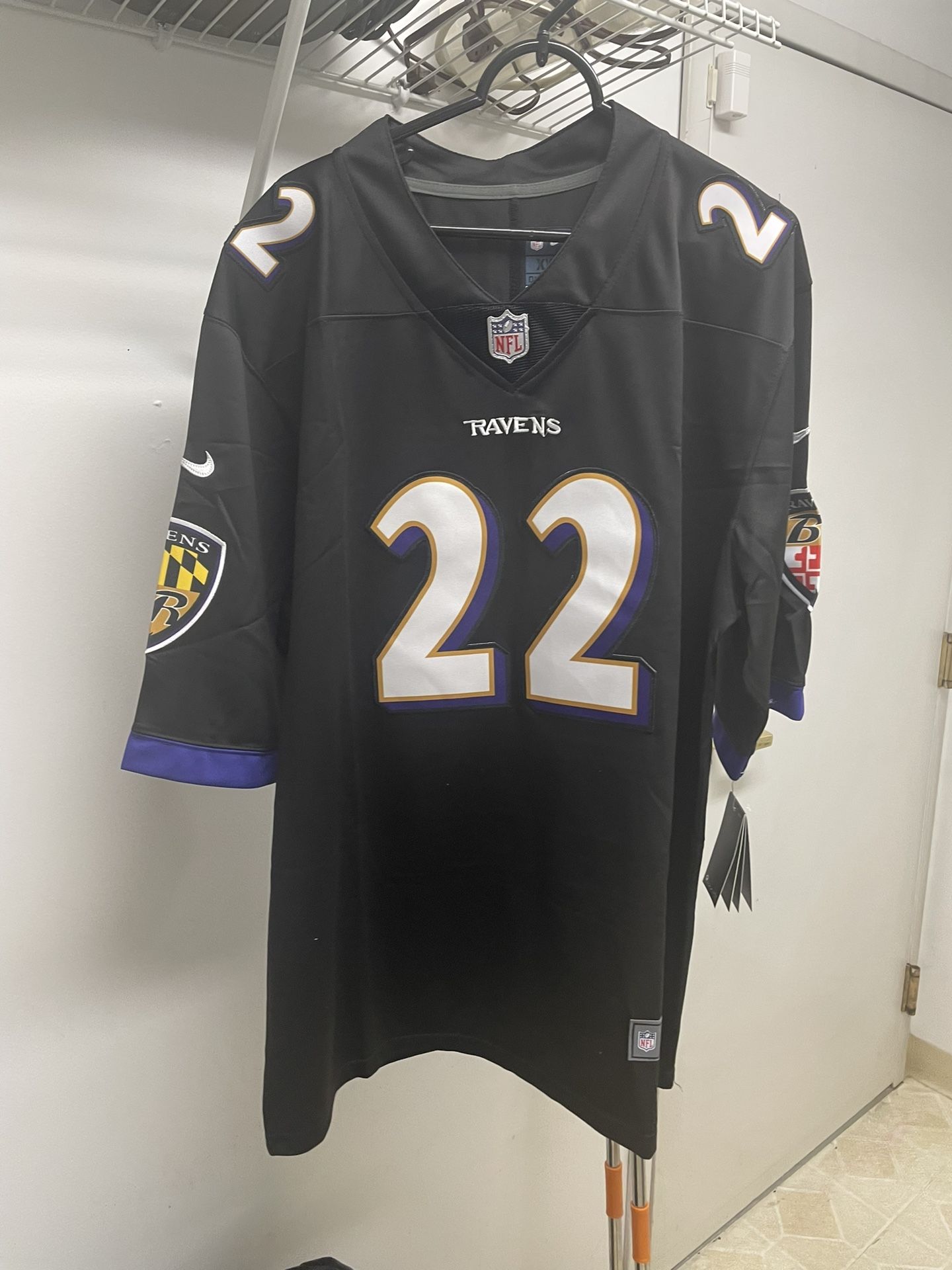 Baltimore Ravens Derrick Henry stitched Jersey size 2xl