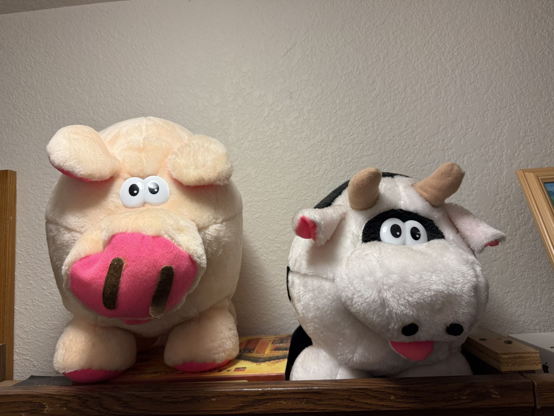 Cow And Pig Plushie