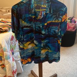 Luau Dress And Shirt 