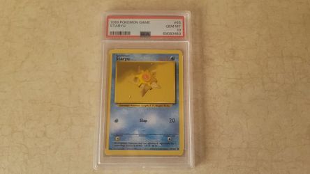 PSA 10 Staryu Base Set 1999