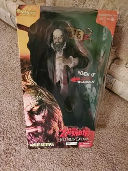 Rob Zombie Hellbilly Deluxe Art Asylum Ultimate Series 18" Figure