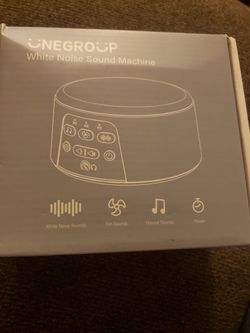 New white noise sound machine