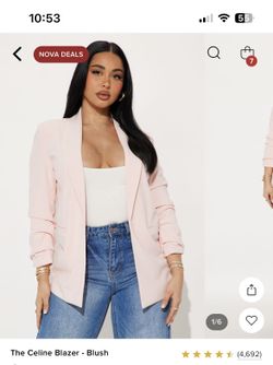 Blush Blazer