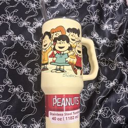 Stainless Steel Peanuts Tumbler !