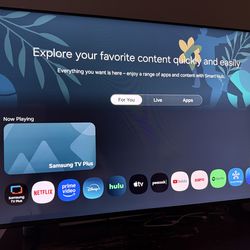 50 inch Samsung smart tv