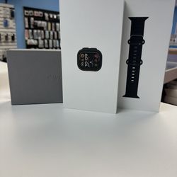 Apple Watch Ultra 2 49MM Black Cellular Unlocked With Apple Care plus Until 2026