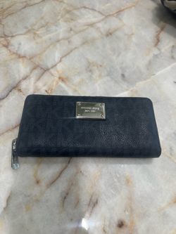 Blue Michael Kors wallet