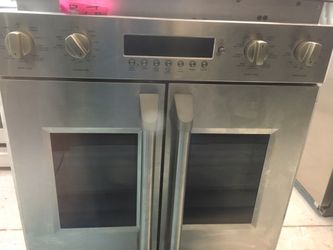 Ge monogram convection French door oven