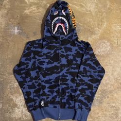 Blue Bape Hoodie