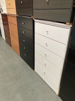 5D Dressers Assorted Colors