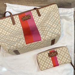 Kate Spade Purse With Matching Wallet