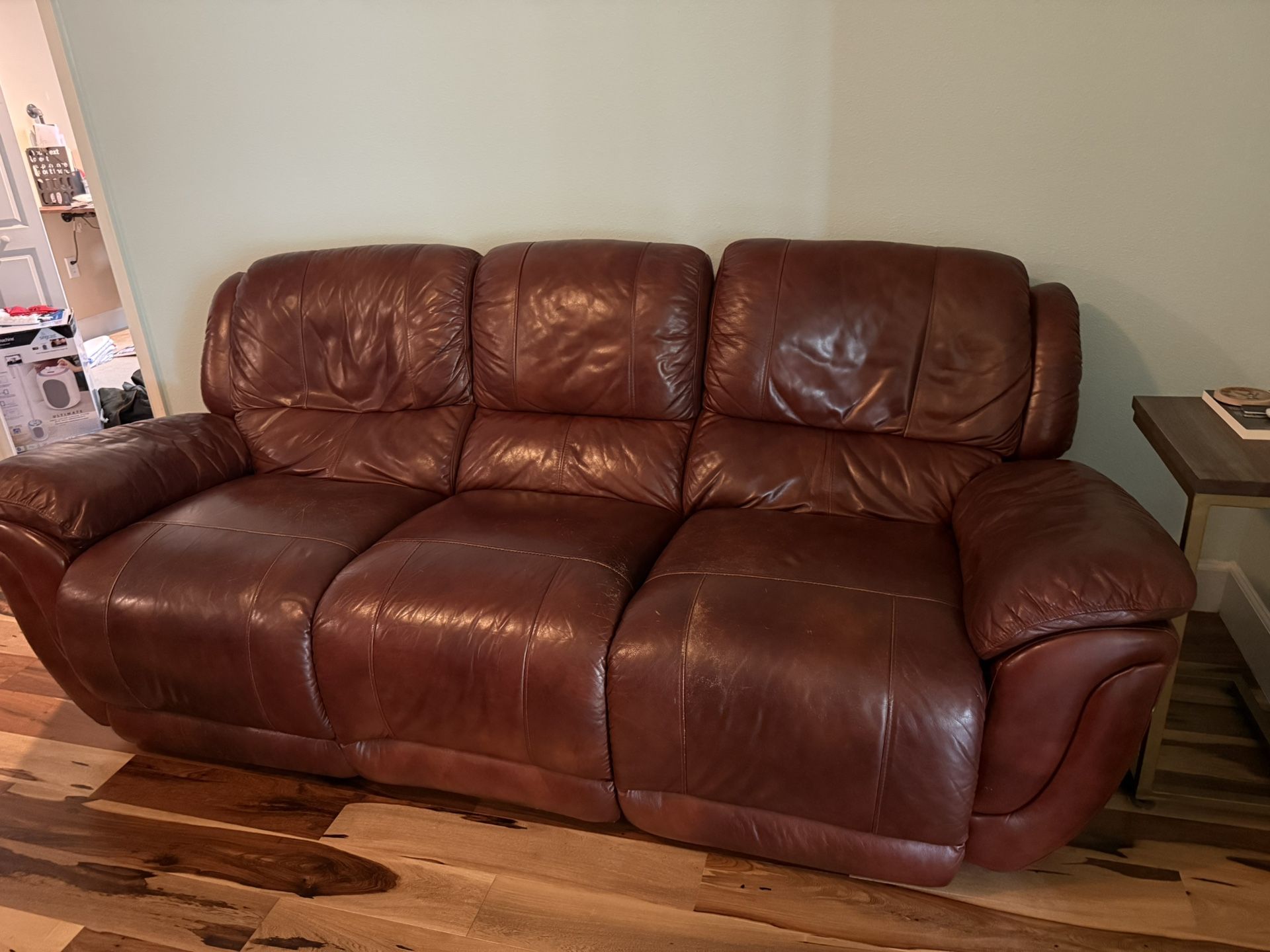 Leather Living Room Set