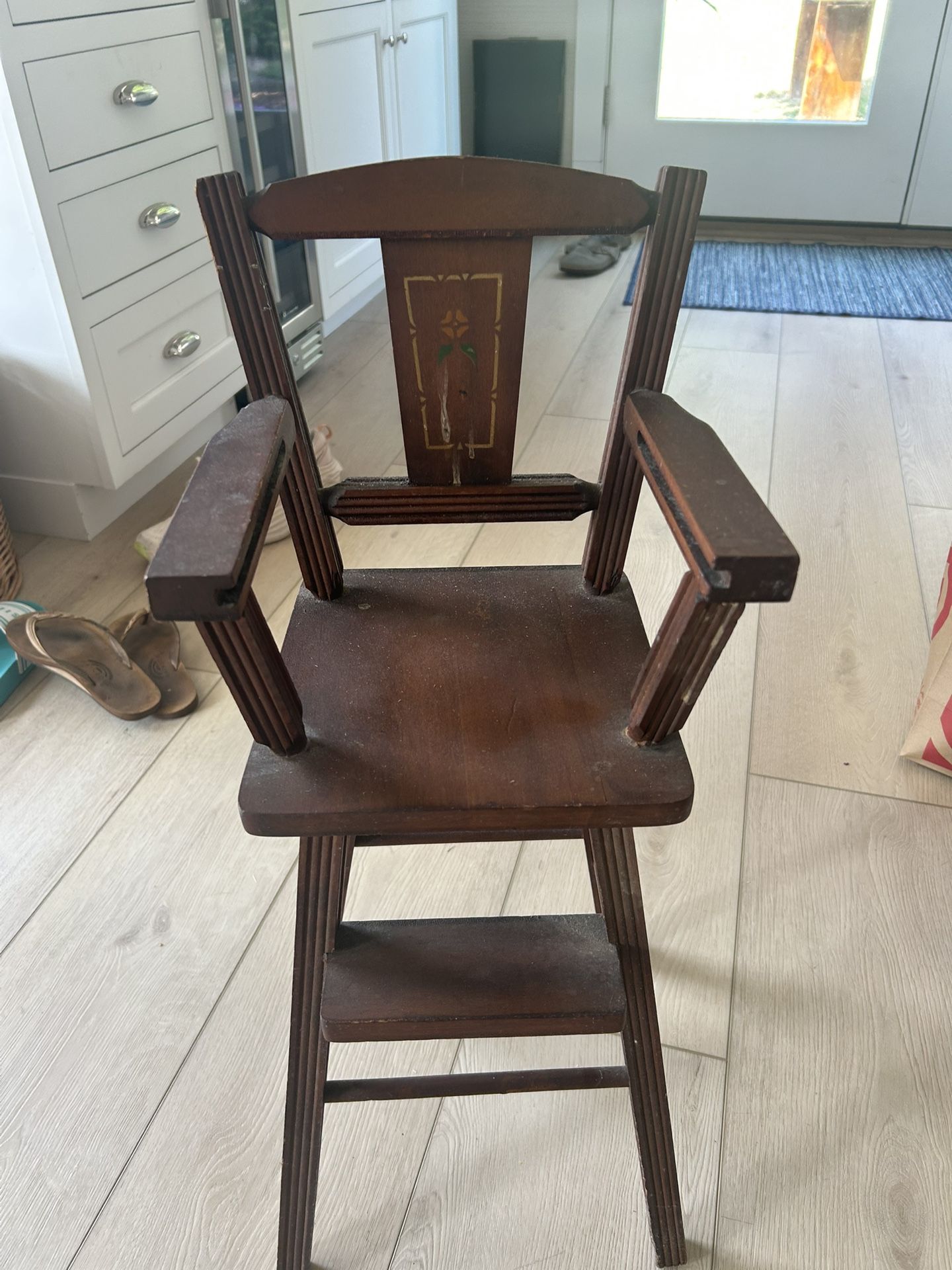Antique Doll Chair