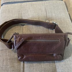 Spikes & Sparrow Leather Waist Bag 