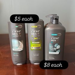 Dove Men+Care Body & Face Wash For Hydrated, Smooth Skin, Sensitive Skin, 18.0 fl oz