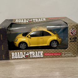 Maisto Road & Track Collector’s Edition Volkswagen New Beetle 1:18 Scale