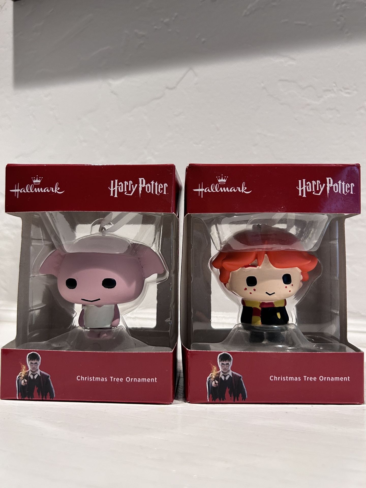 Hallmark Harry Potter Ornaments-Ron Weasley & Dobby