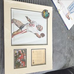 Steve Young Limited Edition Matted Print & Card Set