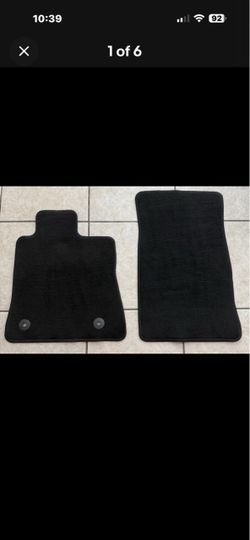 2016-2024 OEM Chevrolet Camaro Front Carpet Floor Mats Black Original From 2019