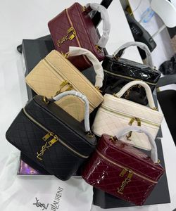 YSL Saint Laurent Quilted Vanity Bag