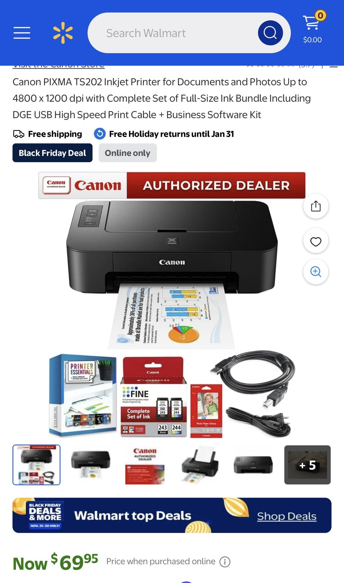 New Canon Printer