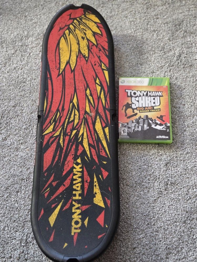 Vintage TONY HAWK GAME WITH BOARD
