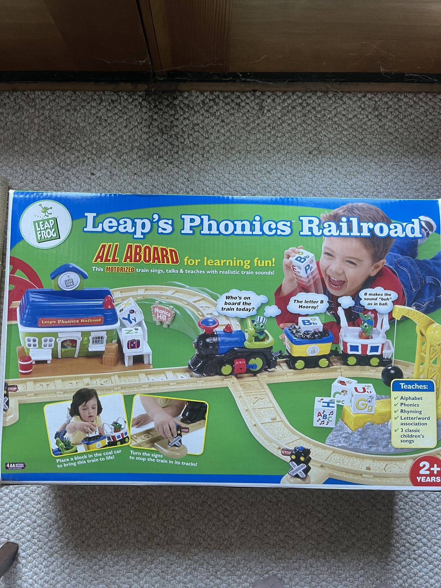 Leap Frog Phonics railroad