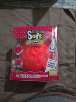 Scented Soft Strawberry Squishy Toy $20