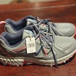 Size 11 - New Balance 410v5 Tech Ride Grey/Pink WT410CS5