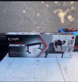 CAP Strength Universal Flat Weight Bench, Black