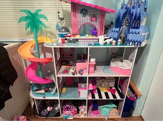 L.O.L. Surprise! OMG Fashion Doll House Made From Real Wood (Orig. $100)