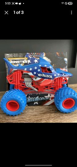 Monster jam, stars and Stripes  exclusive