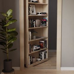 DIY Hidden Bookcase (Murphy) door