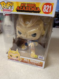 10" All Might Funko Pop #821
